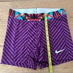 Nike  PRO Women 3.0" COMPRESSION Yoga/Gym Shorts purple  size Small Photo 4