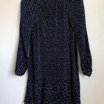 Madewell NWT Crinkle Georgette Mini Dress in Blue Floral NO123 Photo 3