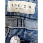 Five Four LA Women's Blue High Rise Light Wash Straight Leg Denim Jeans Size 33 Photo 3