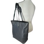 Rebecca Minkoff Perforated Leather carryall Tote Handbag. Photo 2