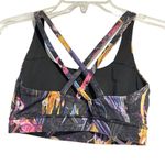Women's Energy Bra Veiled Floral Black Multicolor Size Small Photo 1