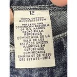 Liz Claiborne  Woman’s Jeans Trouser Fit Size 12 Blue Denim 100% Cotton Wide Leg Photo 5
