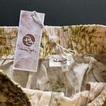 Panama Jack  Green & Cream Linen Beach Pants Wide Leg Pockets Women’s Sz XS NWT Photo 4