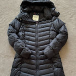 Tommy Hilfiger Women's Duck Down Full Zip Hooded Jacket Size XSmall Photo 0