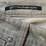 Talbots Soft Corduroy Pants Womens 12p petite Straight Leg Pant Gray Cords Photo 1
