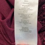 Joan Rivers Dress Wine Cranberry Lace Crochet Lined Dressy Photo 5