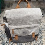 Eddie Bauer  Gray and Tan Baby Bag Photo 0