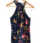 Meghan Los Angeles Aphrodite Cascading Ruffle Maxi Dress Navy‎ Blue Size Small Photo 12