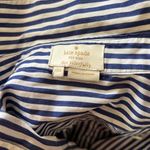 Kate Spade  classic navy stripe button down shirt Photo 7