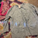 Philosophy  small grey cardigan Photo 3