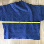 Topshop  Deep Blue Alpaca & Wool Blend Turtleneck Sweater M Photo 4