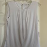 Calvin Klein Women's Elegant White Blouse Photo 5