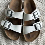 Birkenstock  Arizona White Double-Strap Sandals size 36 Photo 2