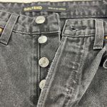 GRLFRND Revolve  The Karolina High Rise Straight Crop Jean Washed Black Size 28 Photo 9