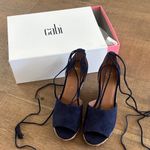 CAbi  Dark Blue Lace-Up Espadrilles Photo 0