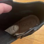 Sole Society  black grove circle buckle heel boots size 8.5 . Photo 6