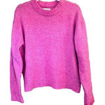 American Eagle American‎ Eagle Womens Crew Neck Bright Pink Sweater Small Photo 0