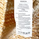 Madewell  Baez Alpaca Wool Blend Striped Knit Long Sleeves Sweater, Size XS Photo 3