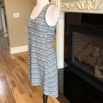 Converse Knit Dress Gray White Stripe Women Small High Low Summer  One Star Comfy Photo 1