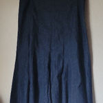 Larry Levine  Indigo Denim Skirt Size 10 Photo 0
