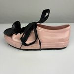 Melissa Be+ Disney pink minnie mouse lace up PVC sneakers size 6 Photo 8