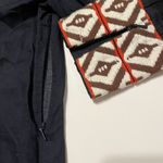 Tory Burch Tunic Long Sleeve Top Navy Size 4 Tribal Beach Cover Embroider Sheer Photo 5