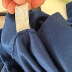 Vanity Fair  Blue Brush Polyester House Dress Robe Medium Pullover Housedress Photo 7