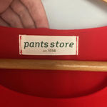 Pants Store Red Long Sleeve Blouse Size Small Photo 4