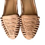 Quince  - 100% Leather Huarache Woven Flats in Cashew Sz 10 Photo 2