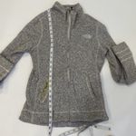 The North Face Gray Heather Fleece Zipper Jacket Long Sleeve EUC Sz Sm Warm Photo 11