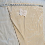 Free People elegant cream size medium beaded flowy shear mini dress EUC Photo 9