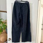 Madewell  The Harlow Wide-Leg Pant in True Black Size 4 NWT Photo 8