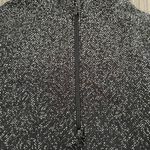 Lululemon Rest Less Cropped 1/2 Zip Herringbone Fade Black / White Photo 7