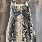 Pretty Little Thing Snake Print Dress Photo 3