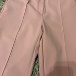 Rachel Zoe  Pink high-waisted straight-leg trousers Photo 4