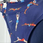 Aerie Aquabatix Diver Bikini Bottoms XXS Navy Blue Swimwear Novelty Rare Women's Photo 3
