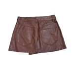 We The Free Free People Wynne Vegan Mini Skirt in Chocolate Fondant 24 Photo 8