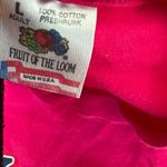 Fruit of the Loom Vintage 90s Unisex Washington D.C. Pink T shirt White House Eagle America USA L Photo 3