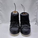 Steve Madden  Womens Y2K Moon Boot Size 9/10 Black Snow Boots Winter Streetwear Photo 1