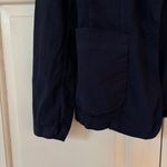 Frank & Eileen  DUBLIN Navy Italian Performance Linen Tailored Blazer Size Small Photo 5