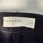 Topshop Women's Distressed Black Dad Jeans | 31x30 Photo 1