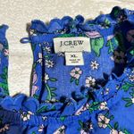 J.Crew Blue and Pink Floral Blouse Photo 2