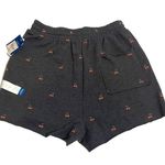 Arizona NWT Gray Cherry Print Mid Rise Soft Shorts Cotton Pajama Juniors New Photo 4