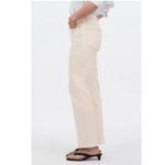 Madewell NWT   Jean White Canvas-Wash 90s-Straight High-Rise 30 Photo 3