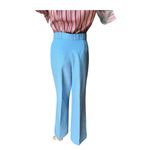 American Vintage Vintage 60s suit yourself by Alexanders Blue High Rise wide leg Trousers size XS Photo 6