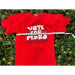 Vote for Pedro Red T Shirt Size Small Photo 3