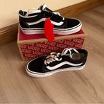 Vans Old Skool School Black White Classic Shoes Suede Canvas Upper M 4 W 5.5 Photo 1