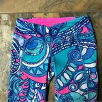 Lilly Pulitzer  Luxletic Weekender Sea Jewels Maia Cropped Leggings Women's XS Photo 3