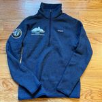 Patagonia blue better sweater quarter zip size small Photo 0