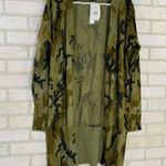 Sanctuary NWT Play Cardigan Sweater in Forest Camo Size XS Photo 5